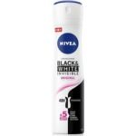 NIVEA INVISIBLE BLACK&WHITE SPRAY. 150ML - بخاخ نيفيا إنفيزبل أسود وأبيض. 150 مل