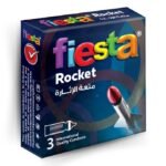 FIESTA ROCKET CONDOM 3PCS - واقي ذكري فييستا روكيت 3 قطع