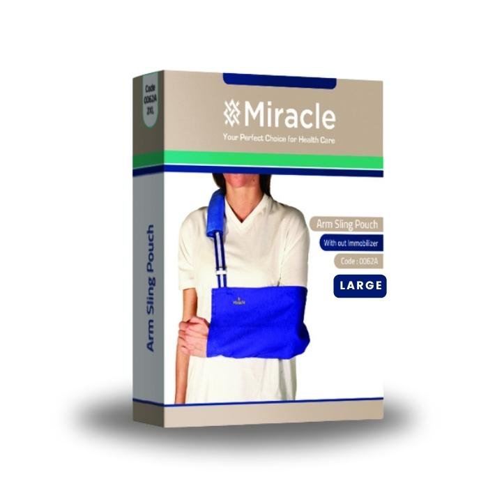 MIRACLE COMFORT ARM SLING A 0062 L – حمالة ذراع ميراكل كومفورت A 0062 L MIRACLE COMFORT ARM SLING A 0062 L – حمالة ذراع ميراكل كومفورت A 0062 L