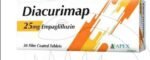 DIACURIMAP 25MG 30TAB – دياكوريماب 25 ملغ 30 قرص