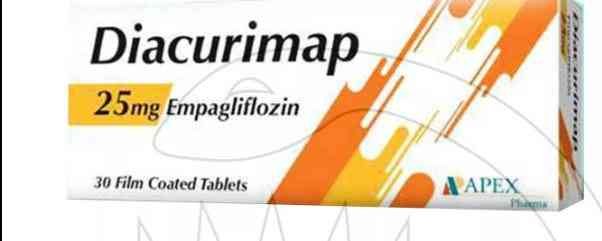 DIACURIMAP 25MG 30TAB - دياكوريماب 25 ملغ 30 قرص DIACURIMAP 25MG 30TAB - دياكوريماب 25 ملغ 30 قرص