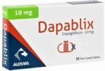 DAPABLIX 10 MG 30FILM COATED - دابابليكس 10 ملغ 30 غشاء مغلف