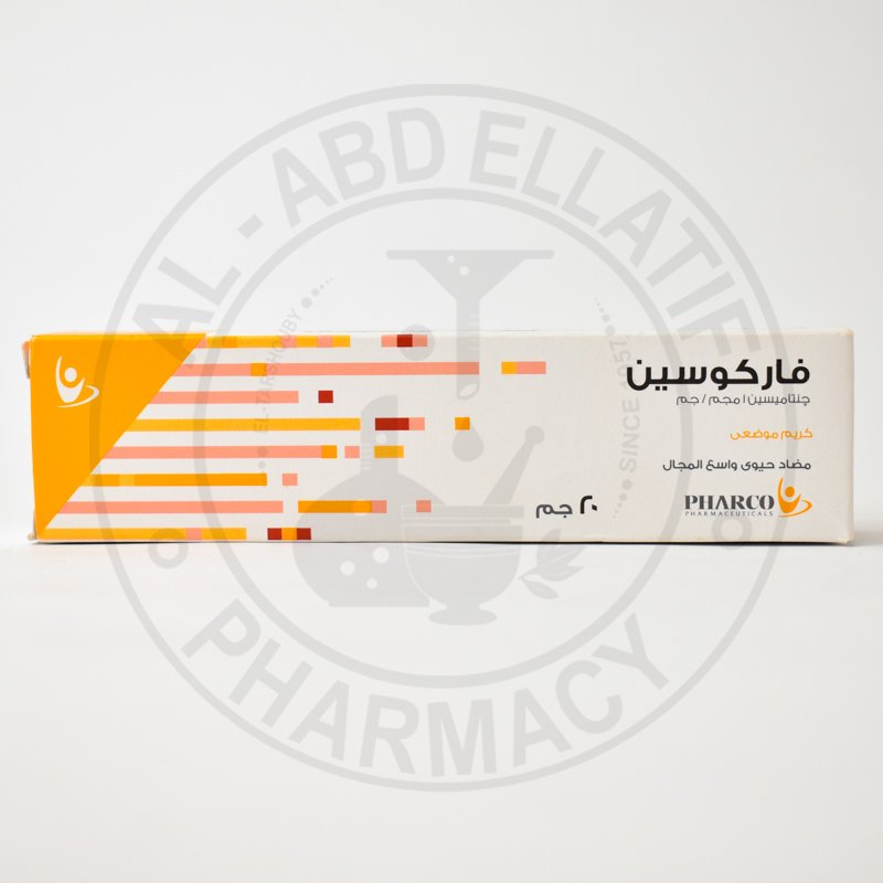 FARCOCIN 0.1% OINT. 20G - مرهم فاركوسين 0.1%، 20 غرام FARCOCIN 0.1% OINT. 20G - مرهم فاركوسين 0.1%، 20 غرام