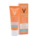 VICHY IDEAL SOLEIL SPF50 EMULSION 50ML - مستحلب فيشي إيديال سولاي بعامل حماية من الشمس 50 مل