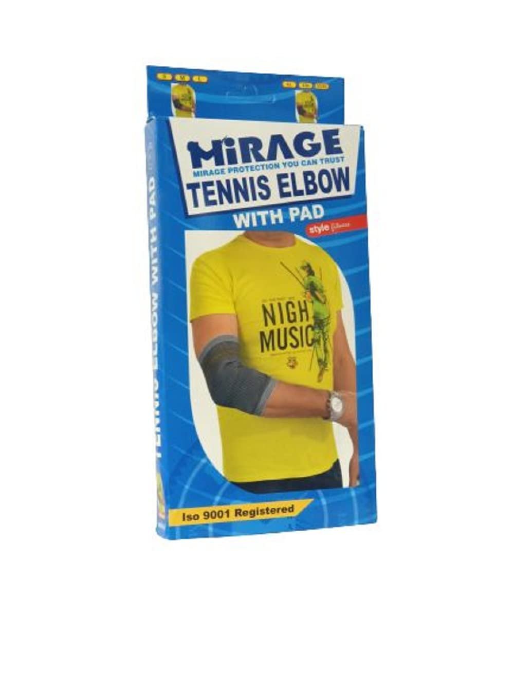 MIRACLE TENNIS ELBOW 40 XXXL - مرفق تنس ميراكل 40 مقاس XXXL MIRACLE TENNIS ELBOW 40 XXXL - مرفق تنس ميراكل 40 مقاس XXXL