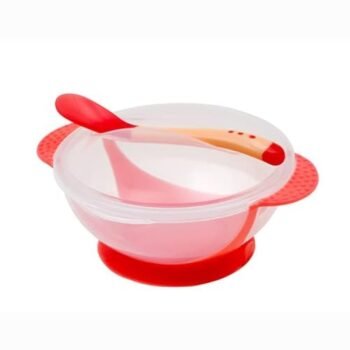 SAFARI SUCTION BOWL WITH SPOON+4