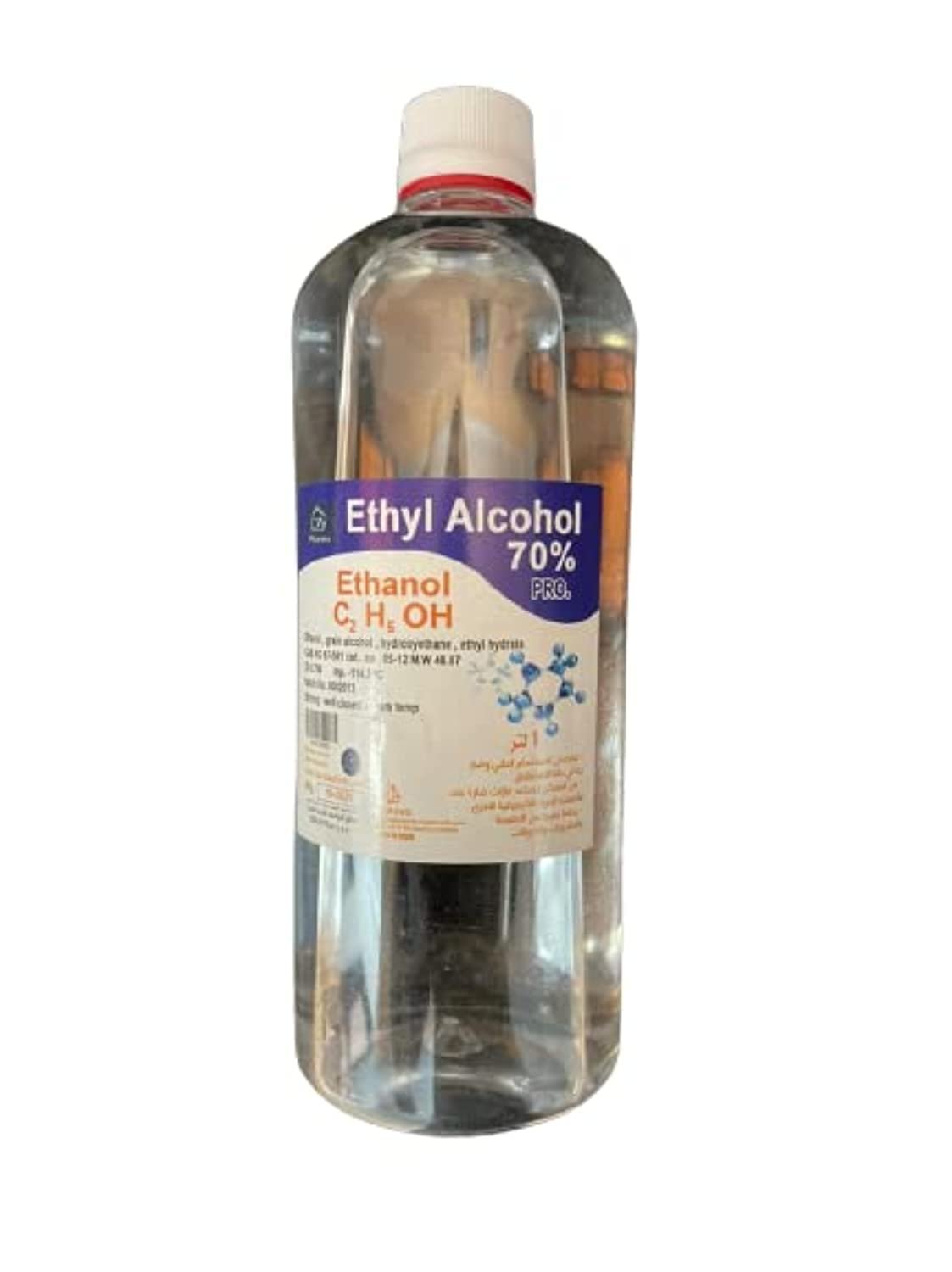 ETHYL ALCOHOL 1LITRE 70 – كحول إيثيلي 1 لتر 70 ETHYL ALCOHOL 1LITRE 70 – كحول إيثيلي 1 لتر 70
