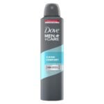 DOVE MEN CARE CLEAN COMFORT SPRAY 250 ML - بخاخ دوف مين كير كلين كومفورت 250 مل