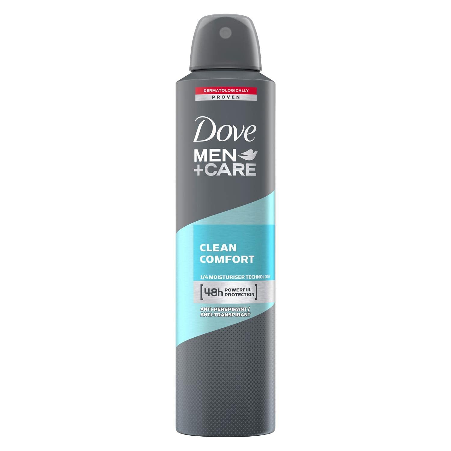 DOVE MEN CARE CLEAN COMFORT SPRAY 250 ML - بخاخ دوف مين كير كلين كومفورت 250 مل DOVE MEN CARE CLEAN COMFORT SPRAY 250 ML - بخاخ دوف مين كير كلين كومفورت 250 مل