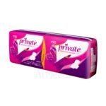 PRIVATE EXTRA THIN NIGHT  14PADS - ليلة خاصة رقيقة للغاية 14 وسادة