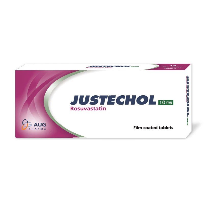 JUSTECHOL 10MG 28TAB - جاستيكول 10 ملغ 28 قرص JUSTECHOL 10MG 28TAB - جاستيكول 10 ملغ 28 قرص