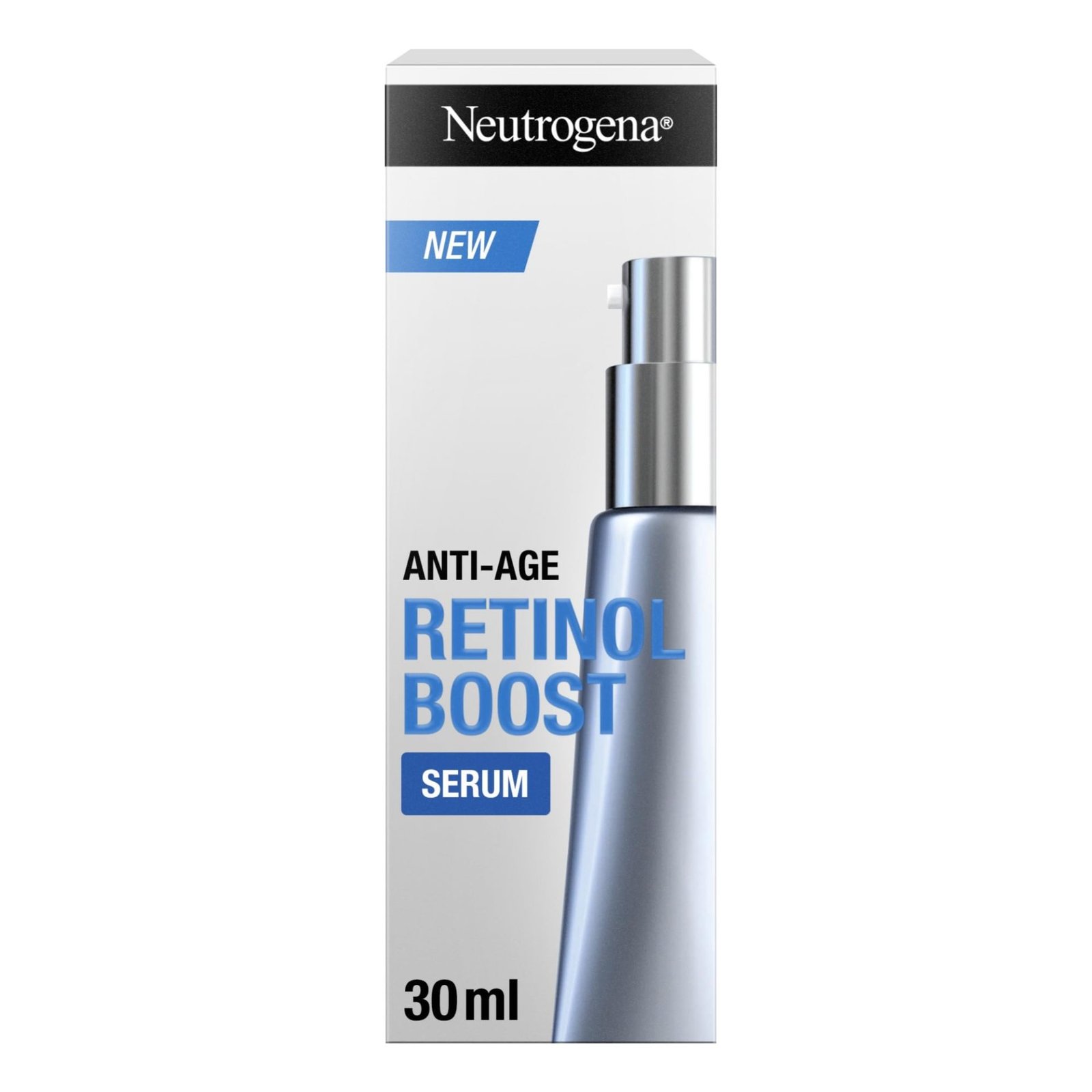 NEUTROGENA RETINOL BOOST ANTI AGE SERUM 30ML – سيروم نيتروجينا ريتينول بوست المضاد للشيخوخة 30 مل NEUTROGENA RETINOL BOOST ANTI AGE SERUM 30ML – سيروم نيتروجينا ريتينول بوست المضاد للشيخوخة 30 مل