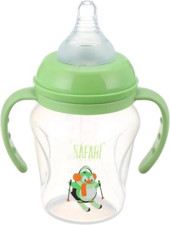 SAFARI FEEDING BOTTLE WITH HAND +0M 180ML