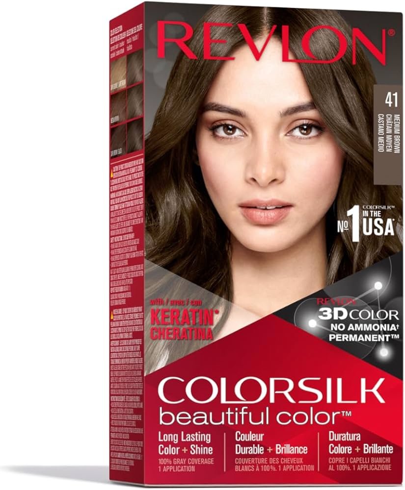 REVLON MEDIUM BROWEN 041HAIR DYING - صبغة شعر ريفلون بني متوسط 041 REVLON MEDIUM BROWEN 041HAIR DYING - صبغة شعر ريفلون بني متوسط 041