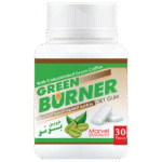 BURNER DIET GUM WITH GREEN TEA 40GUM – علكة بيرنر دايت بالشاي الأخضر 40 علكة
