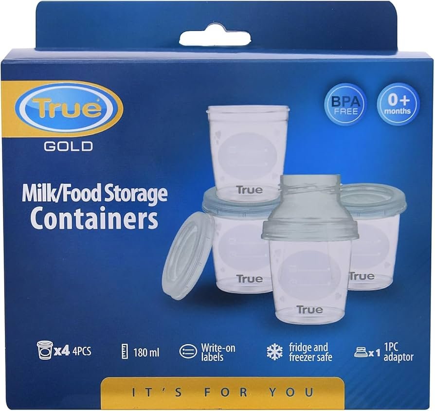 TRUE MILK FOOD CONTAINER 4PCS - علبة طعام حليب حقيقي 4 قطع TRUE MILK FOOD CONTAINER 4PCS - علبة طعام حليب حقيقي 4 قطع