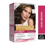 LOREAL EXC CR NO(3) DARK BROWN - لوريال إكس سي آر رقم (3) بني داكن