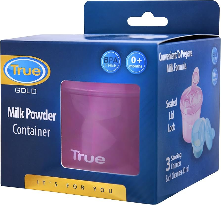 TRUE MILK POWDER CONTAINER 3PCS - عبوة حليب بودرة حقيقي 3 قطع TRUE MILK POWDER CONTAINER 3PCS - عبوة حليب بودرة حقيقي 3 قطع