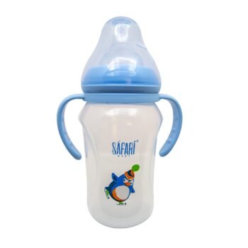 SAFARI FEEDING BOTTLE WITH HAND +3M 270ML