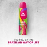 ADIDAS WOMEN GET READY  SPRAY 150 ML - بخاخ أديداس النسائي "جيت ريدي" 150 مل