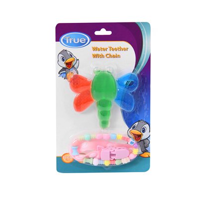 TRUE WATER FILLED TEETHER WITH RATTLE - عضاضة حقيقية مملوءة بالماء مع خشخيشة TRUE WATER FILLED TEETHER WITH RATTLE - عضاضة حقيقية مملوءة بالماء مع خشخيشة