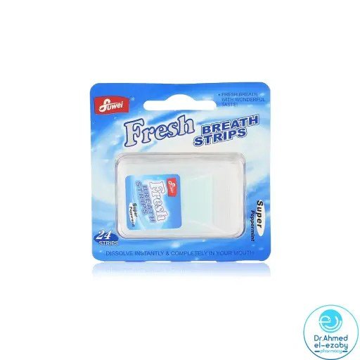 Fuwei-Fresh-Super-Peppermint-Breath-Strips-24-Pieces.jpg Fuwei Fresh Super Peppermint Breath Strips 24 Pieces