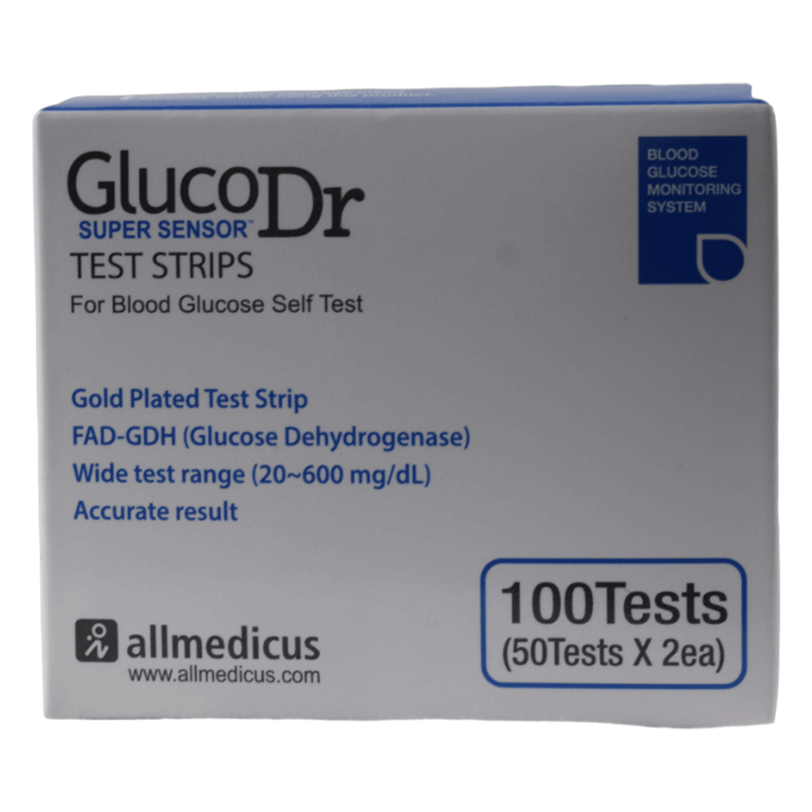 GLUCO DR AUTO 100STRIPS - جلوكو دكتور أوتو ١٠٠ شريط GLUCO DR AUTO 100STRIPS - جلوكو دكتور أوتو ١٠٠ شريط