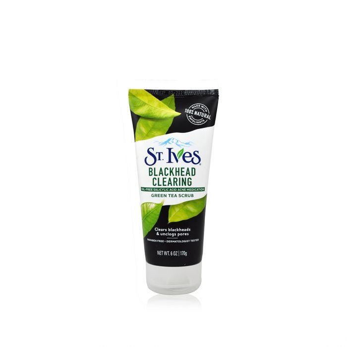 St-Ives-Blackhead-Clearing-Green-Tea-Scrub-170ml.jpg St Ives Blackhead Clearing Green Tea Scrub 170ml