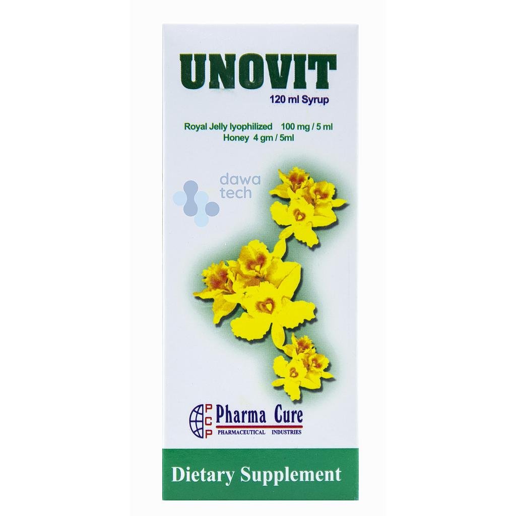 UNOVIT SYRUP 120ML #A - شراب أونوفيت ١٢٠ مل #أ UNOVIT SYRUP 120ML #A - شراب أونوفيت ١٢٠ مل #أ