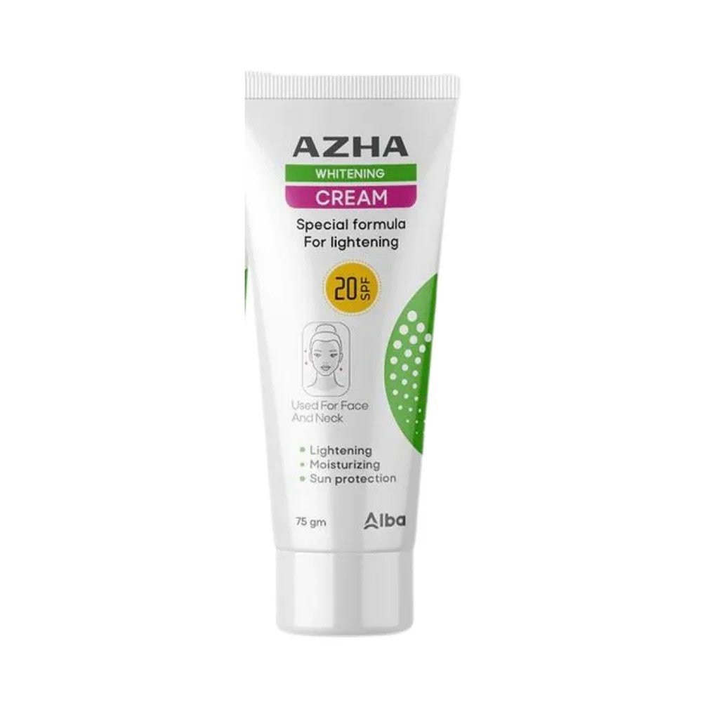 AZHA CREAM WHITENING CREAM 75GM. - كريم ازها للتبييض 75 جم. AZHA CREAM WHITENING CREAM 75GM. - كريم ازها للتبييض 75 جم.