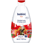 BOBINI BABY BUBBLE BATH&BODY WASH RASPBERRY 500ML BOBINI BABY BUBBLE BATH&BODY WASH RASPBERRY 500ML
