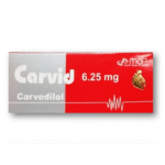CARVID 6.25MG 30 TAB - كارفيد 6.25 ملغ 30 قرصًا