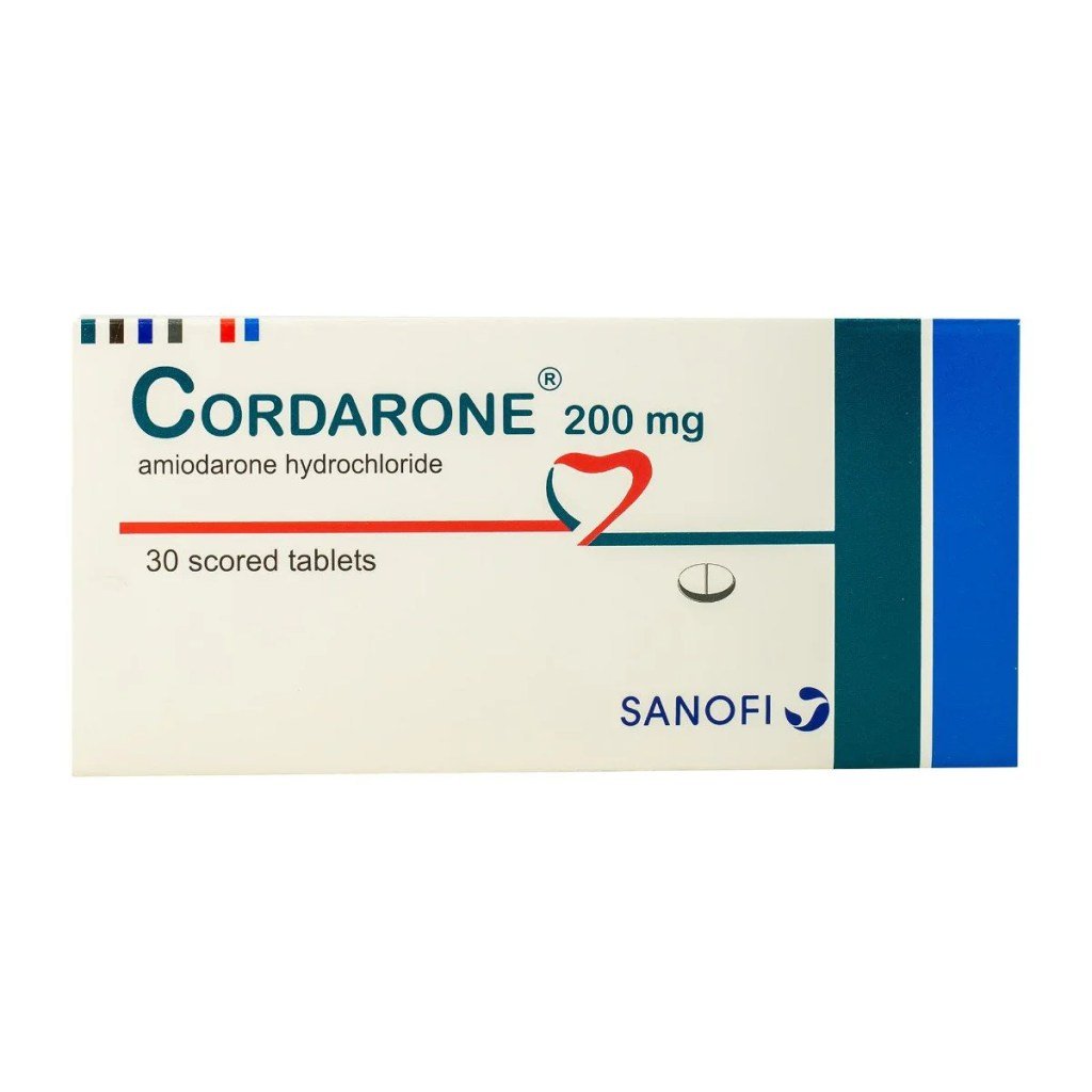 CORDARONE 200 MG 30 TAB – كورديرون 200 ملغ 30 قرصًا CORDARONE 200 MG 30 TAB – كورديرون 200 ملغ 30 قرصًا