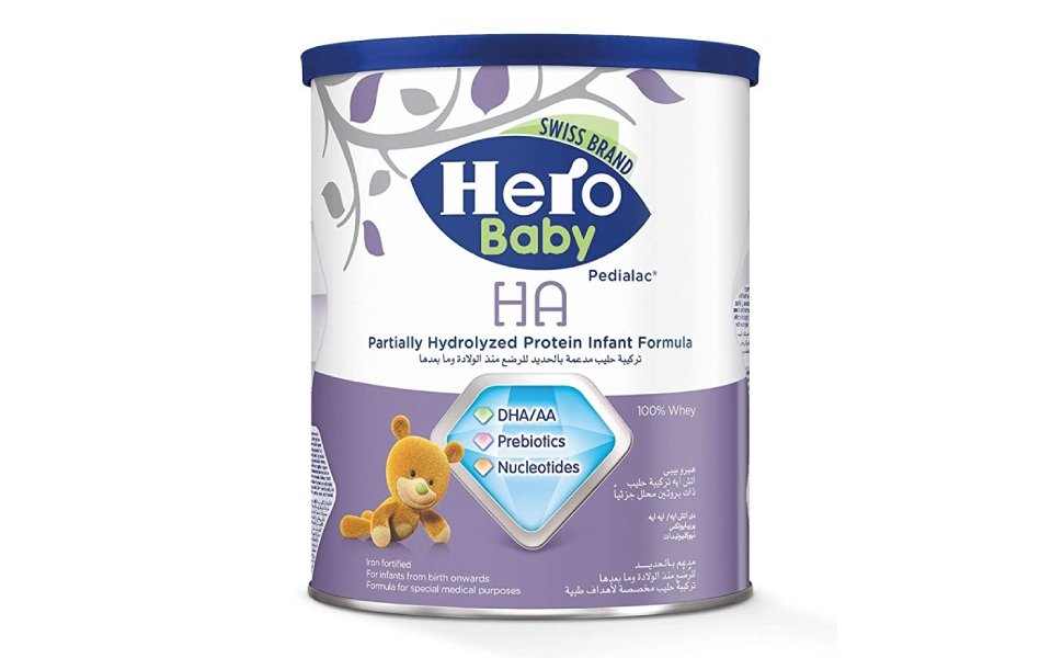 HERO BABY (HA) MILK 400 GM - حليب هيرو بيبي (HA) 400 غرام HERO BABY (HA) MILK 400 GM - حليب هيرو بيبي (HA) 400 غرام