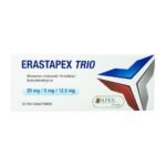 ERASTAPEX TRIO 20/5/12.5MG 30/TAB - إيراستابكس تريو 20/5/12.5 مجم 30 قرص