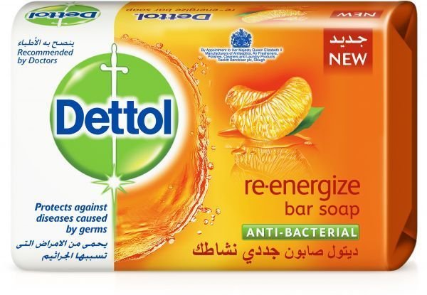 DETTOL SOAP RE-ENERGIZE 165 GM - صابون ديتول ري-إنرجايز 165 غرام DETTOL SOAP RE-ENERGIZE 165 GM - صابون ديتول ري-إنرجايز 165 غرام