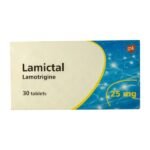 LAMICTAL 25 MG 30 TAB NEW