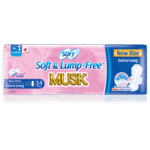 DRY MAXI MUSK EX LONG 14PADS – فوط صحية جافة ماكسي مسك طويلة جدًا (14 فوطة)