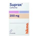 SUPRAX 200 MG 8CAP - سوبراكس 200 ملغ 8 كبسولات
