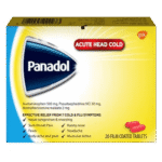 PANADOL ACUTE HEAD COLD 20TAB - بانادول لعلاج نزلات البرد الحادة 20 قرصًا