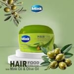 MINK HAIR FOOD WITH OLIVE OIL 300ML-مينك كريم للشعر بزيت الزيتون 300 مل