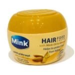 MINK HAIR FOOD WITH ALMOND OIL 300ML-مينك كريم للشعر بزيت  اللوز 300 مل