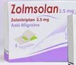 ZOLMSOLAN 2.5MG 6FILMS-زولاموسلان 2.5 مجم 6 فيلم