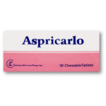ASPERCALO 81MG  30 CHEWABLE TABLETS-اسبريكالو81مجم 30 قرص مضغ