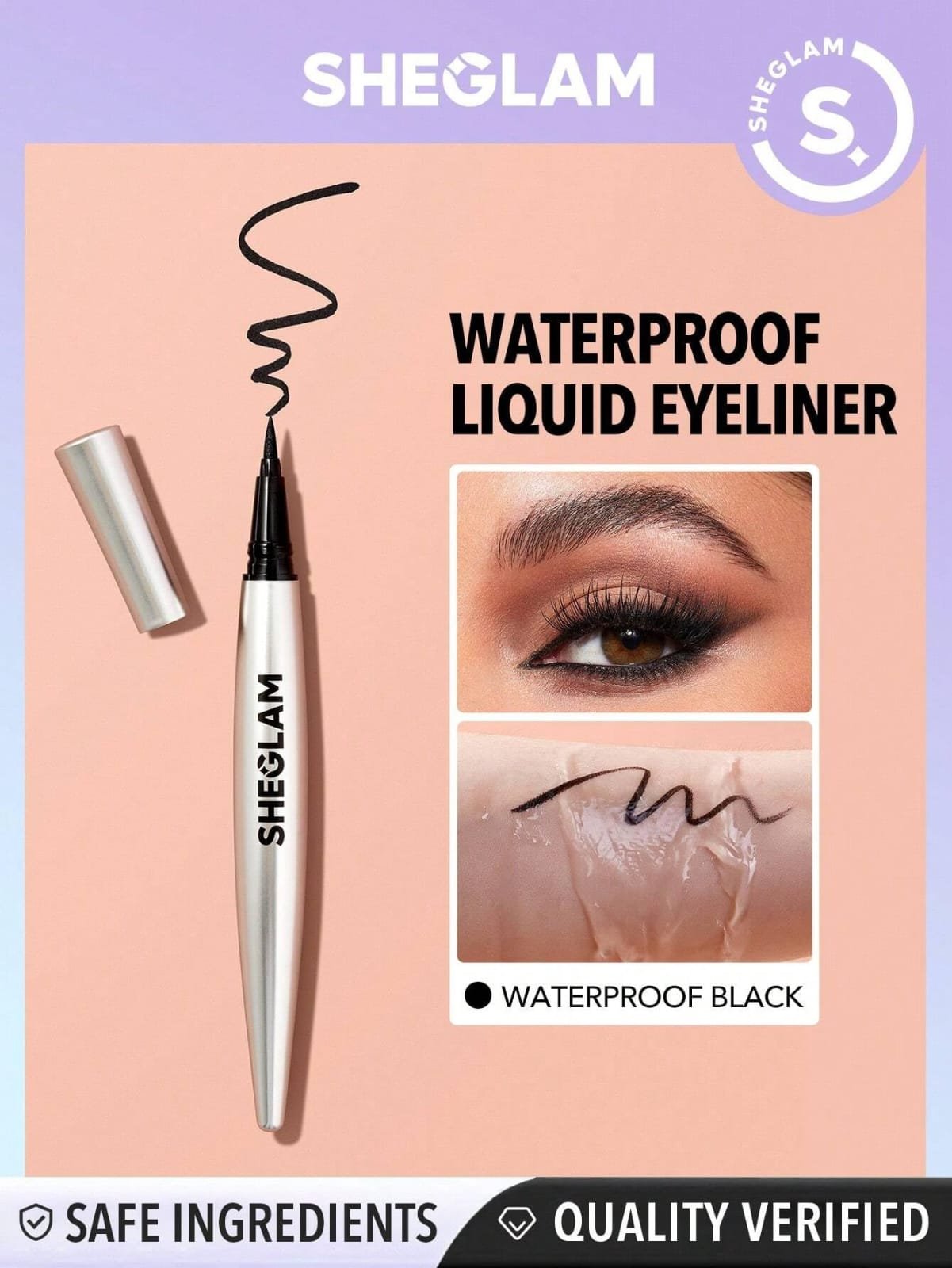 SHEGLAM LIQUID EYELINER WATERPROF 473 SHEGLAM LIQUID EYELINER WATERPROF 473