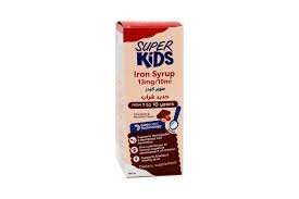 SUPER KIDS IRON SYRP13MG/10ML 1-10YEARS SUPER KIDS IRON SYRP13MG/10ML 1-10YEARS